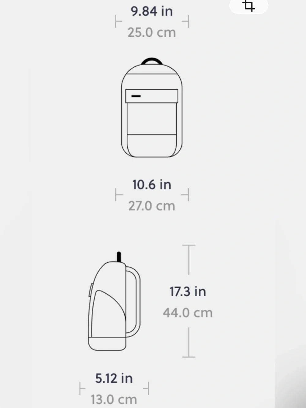 Timbuk2 Navy Blue Backpack